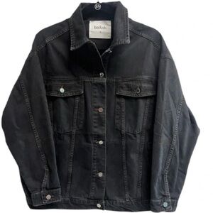 ba&sh Men's Black Denim Jacket